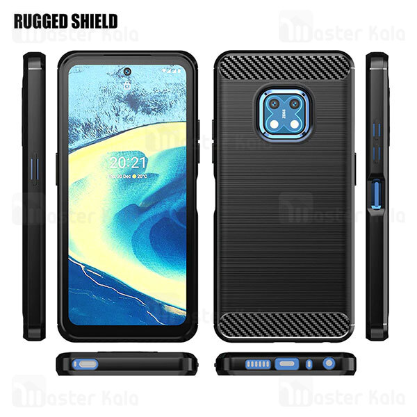 قاب فیبر کربنی نوکیا Nokia XR20 Rugged Armor Fiber Carbon